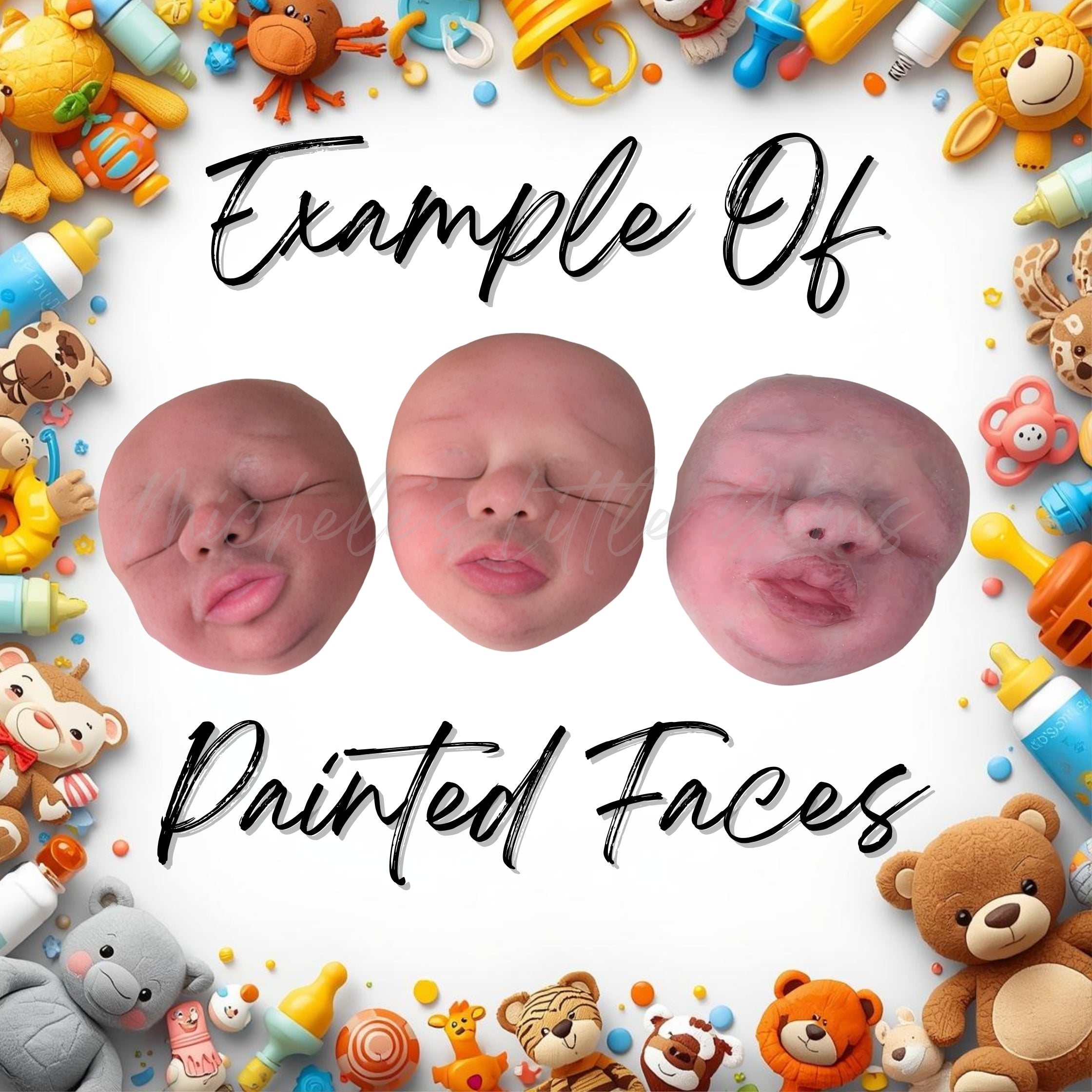 Silicone Practice Face