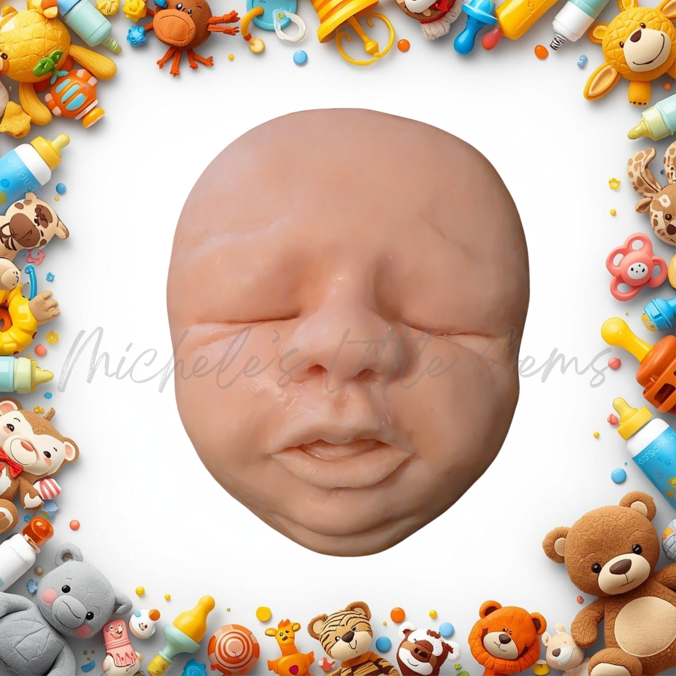 Silicone Practice Face